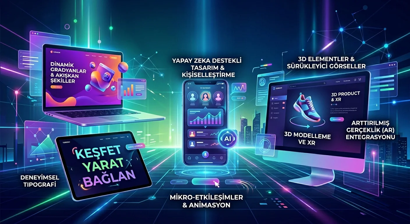 2026 Yılının En İyi Web Tasarım Trendleri