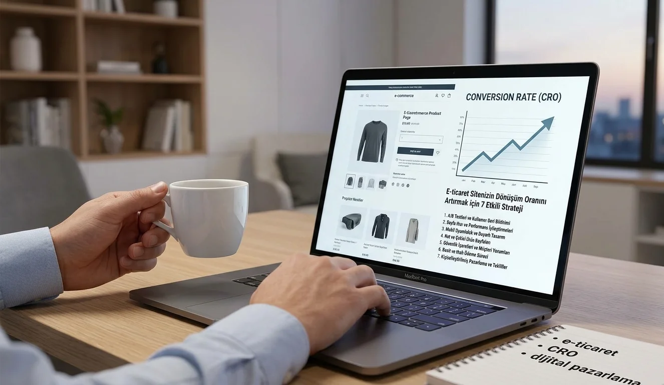 E-Ticaret Sitenizin Dönüşüm Oranını Artırmanın 7 Yolu