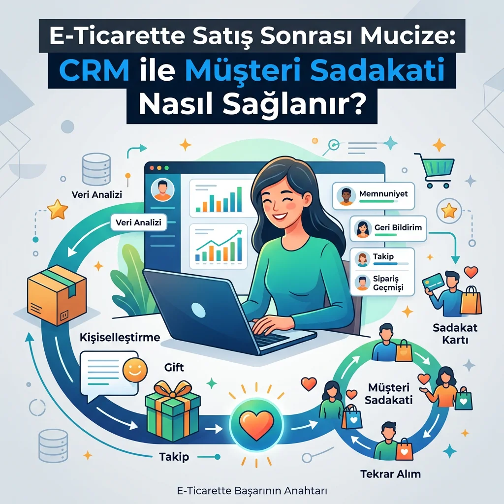 E-Ticarette Satış Sonrası Mucize: CRM ile Müşteri Sadakati Nasıl Sağlanır?