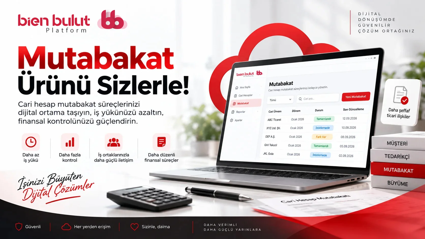 Bien Bulut Mutabakat Ürünü Sizlerle!